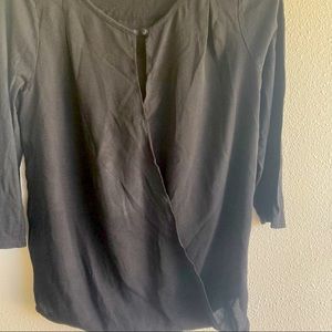 Wrap style black top